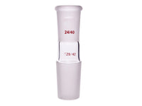 MSE PRO A-Type Joint (Large to Small), Upper Mouth: 24/40, Lower Mouth: 29/42 - MSE Supplies LLC