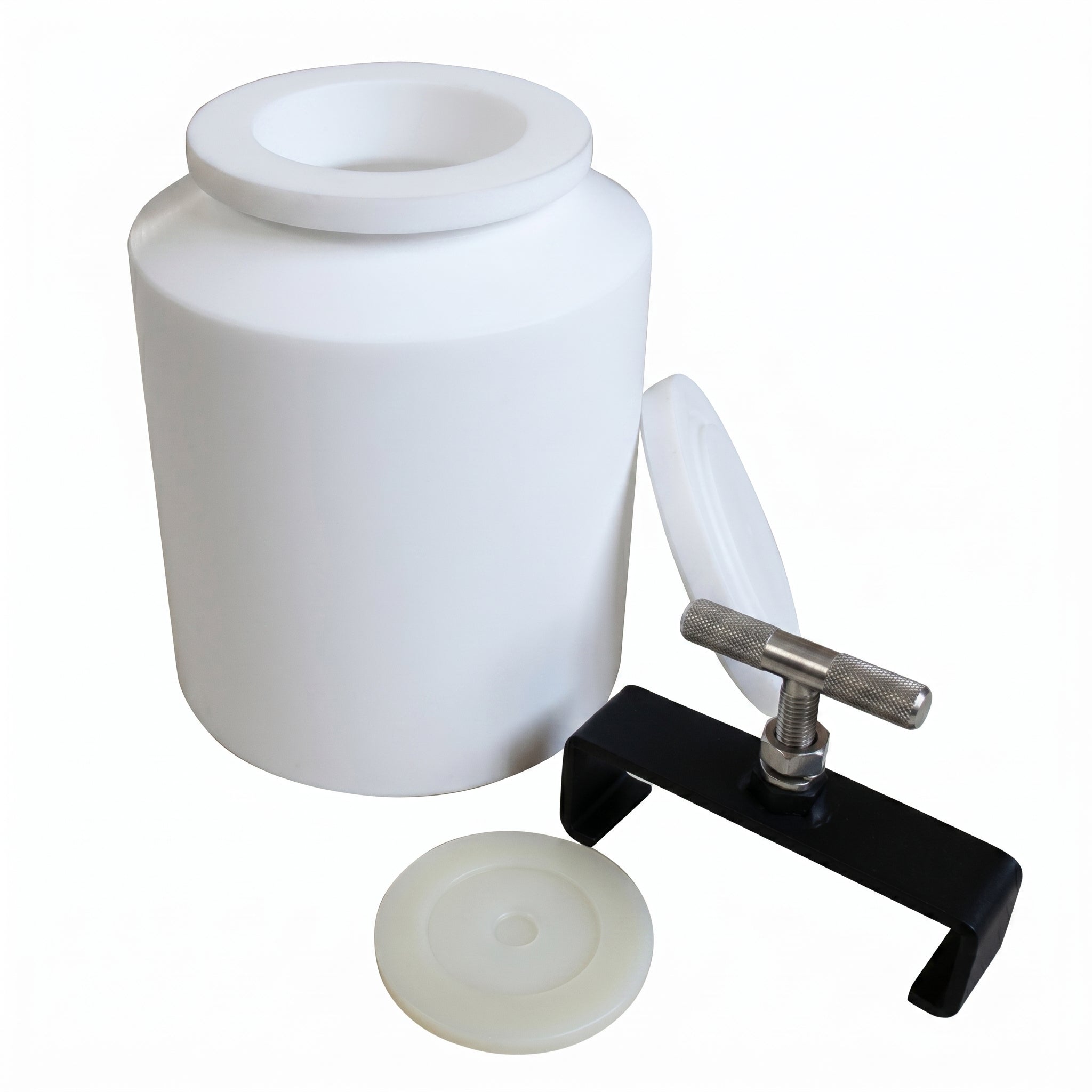 MSE PRO 3L (3,000 ml) PTFE Teflon Roller Mill Grinding Jar AI image