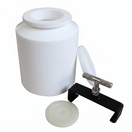 MSE PRO 3L (3,000 ml) PTFE Teflon Roller Mill Grinding Jar AI image