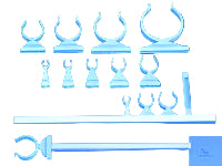 Witeg Laboratory Clips Made Of Plastic
