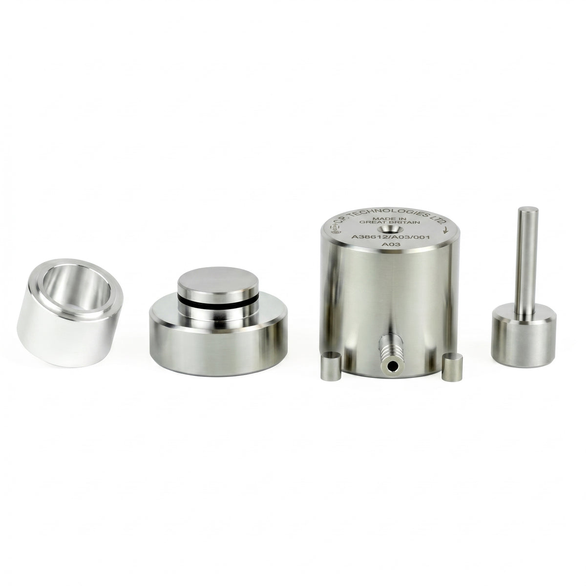 MSE PRO 0.25" (6.35 mm) Diameter Dry Pellet Pressing Die Set AI image
