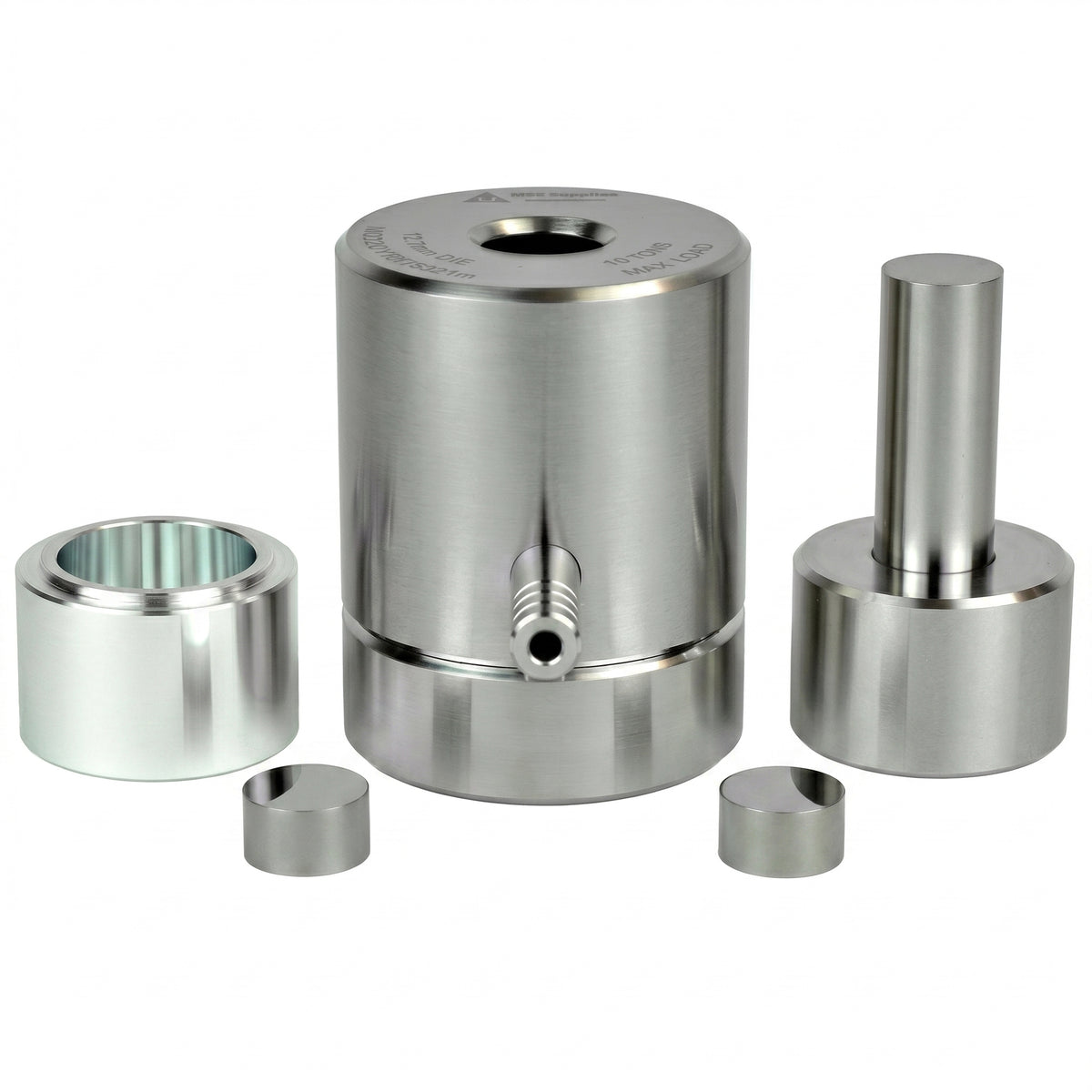 MSE PRO 0.5" (12.7 mm) Diameter Dry Pellet Pressing Die Set AI image