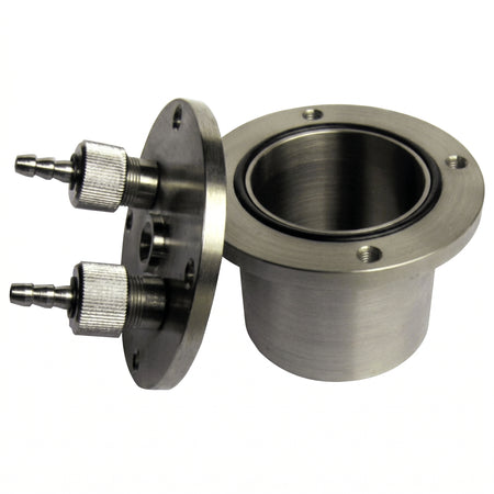 MSE PRO 0.5L (500 ml) Stainless Steel Vacuum Planetary Milling Jar - 304 Grade AI image