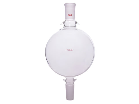 MSE PRO Chromatography Solvent Storage Bottle, 24/40 Mouth with Ears, 1000mL