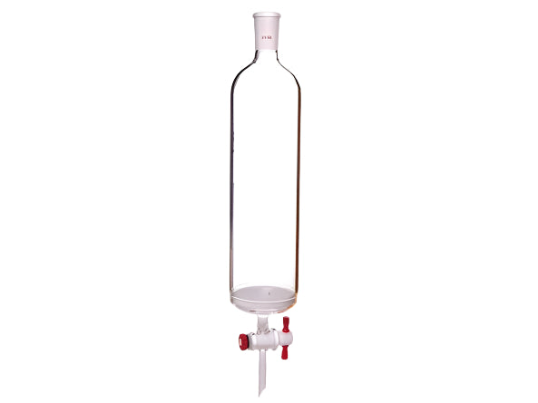 MSE PRO Sand Plate Chromatography Column, φ100mm, Effective Length 254mm, Gate Aperture: 4mm, 24/40