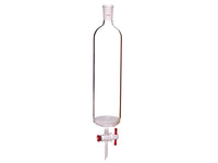 MSE PRO Sand Plate Chromatography Column, φ100mm, Effective Length 254mm, Gate Aperture: 4mm, 24/40