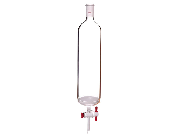 MSE PRO Sand Plate Chromatography Column, φ100mm, Effective Length 305mm, Gate Aperture: 4mm, 24/40