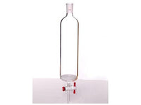 MSE PRO Sand Plate Chromatography Column, φ100mm, Effective Length 457mm, Gate Aperture: 4mm, 24/40
