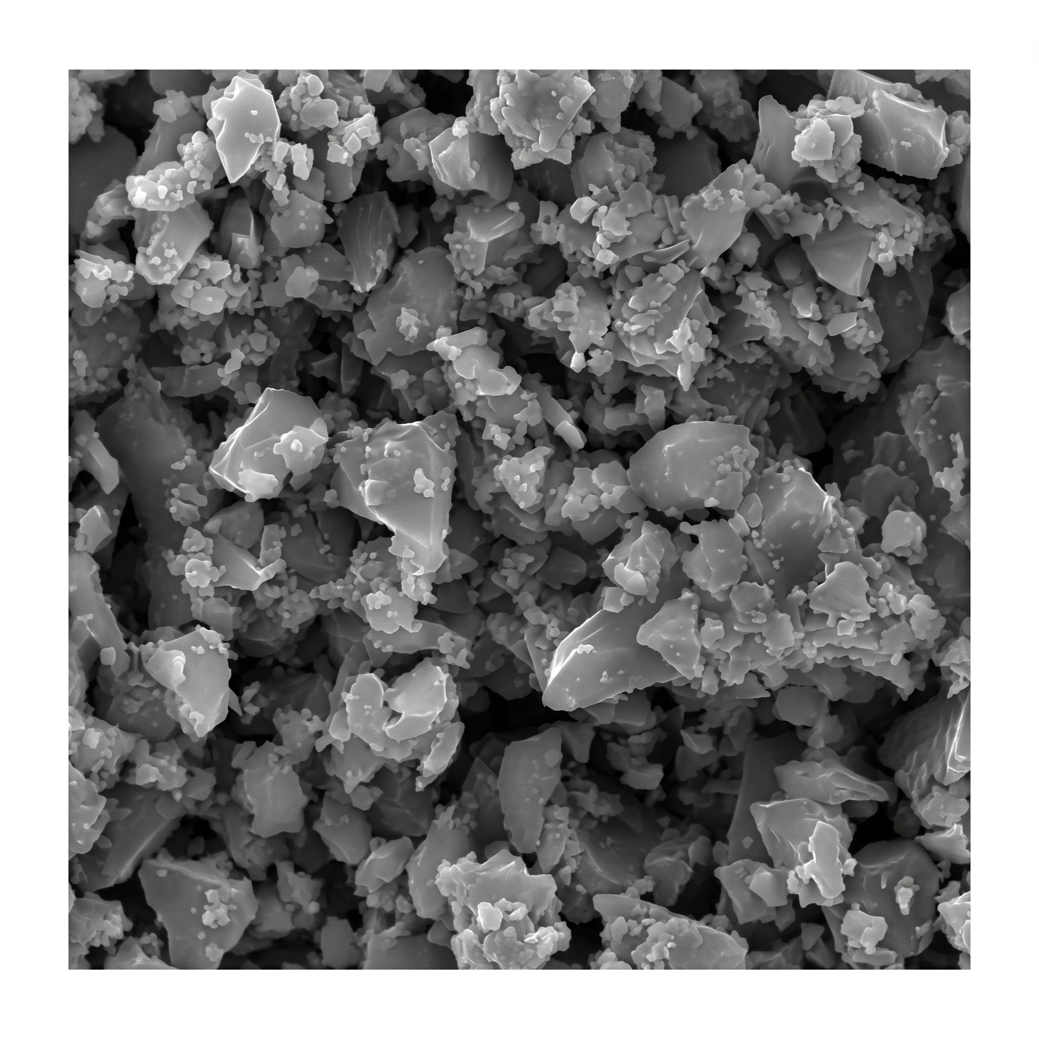Ampcera® Argyrodite Li<sub>6</sub>PS<sub>5</sub>Br Sulfide Solid Electrolyte, Pass 325 mesh (D50 ~ 10 um) Coarse Powder AI image