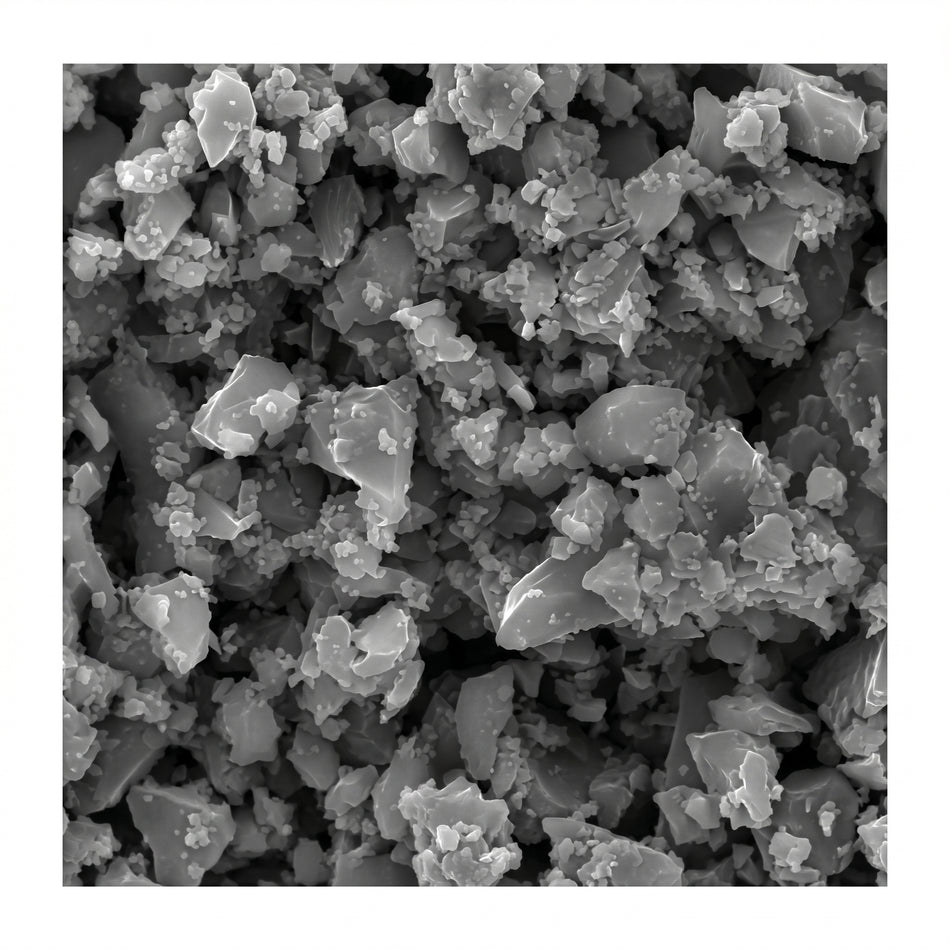 Ampcera® Argyrodite Li<sub>6</sub>PS<sub>5</sub>Br Sulfide Solid Electrolyte, Pass 325 mesh (D50 ~ 10 um) Coarse Powder AI image