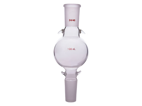 MSE PRO Chromatography Solvent Storage Bottle, 24/40, 100mL, with Ears