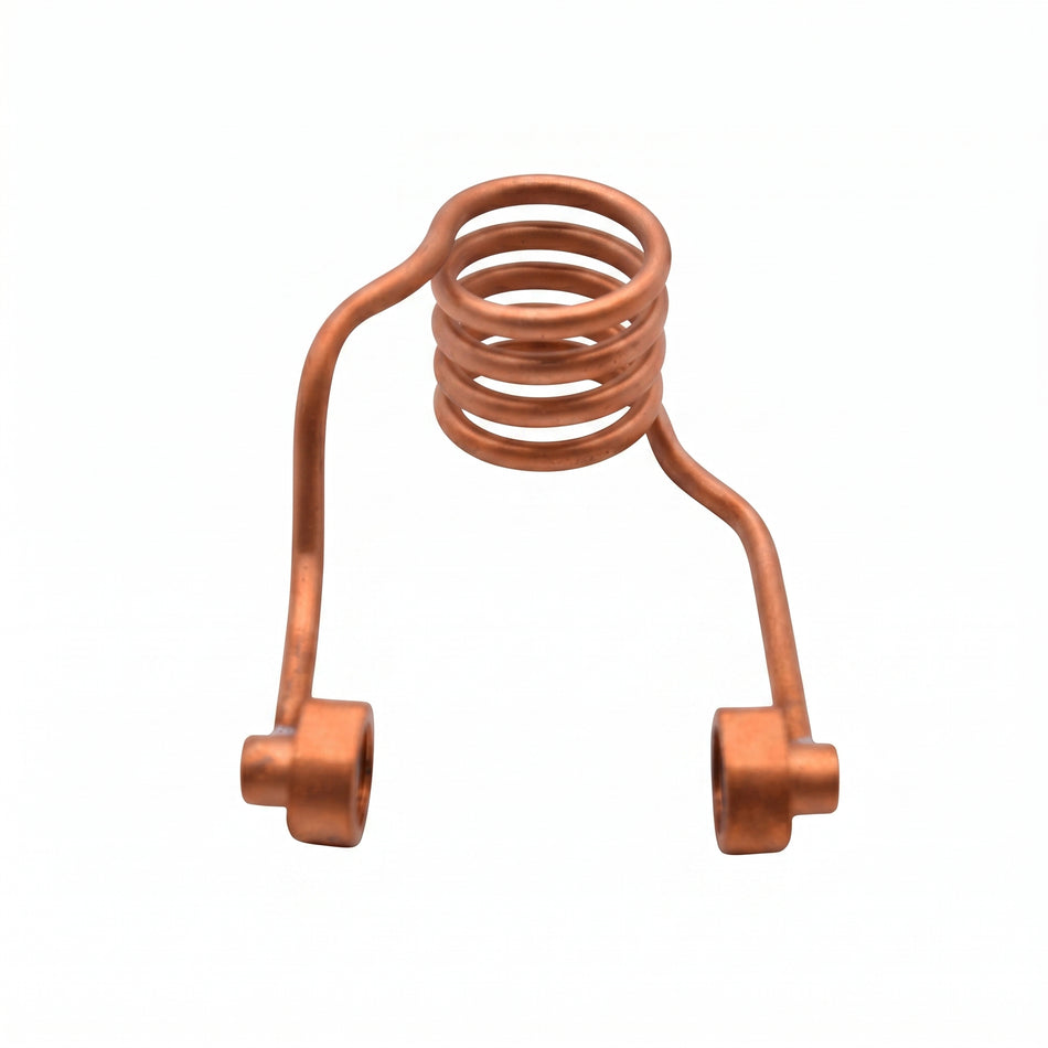 Induction coil, Cu, ID 28mm, part number 916 AI image