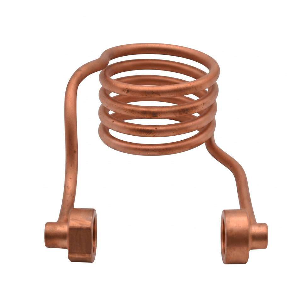 Induction coil, Cu, ID 31mm, part number 917 AI image