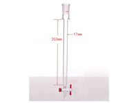 MSE PRO Plus Ears Chromatography Column, φ17mm, Effective Length 203mm, Gate Aperture: 2mm, 24/40