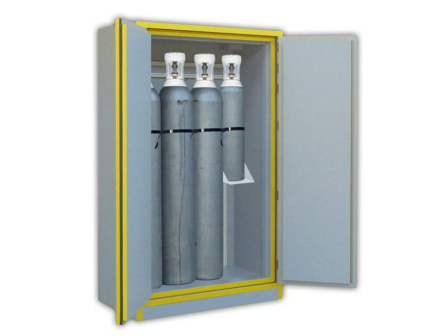 Ecosafe 2- Door Tall Safety Cabinet Type 30 for Gas Cylinders - MSE Supplies LLC