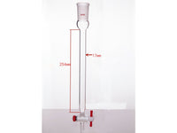 MSE PRO Chromatography Column, φ17mm, Effective Length 254mm, Aperture of the Gate: 2mm, 24/40