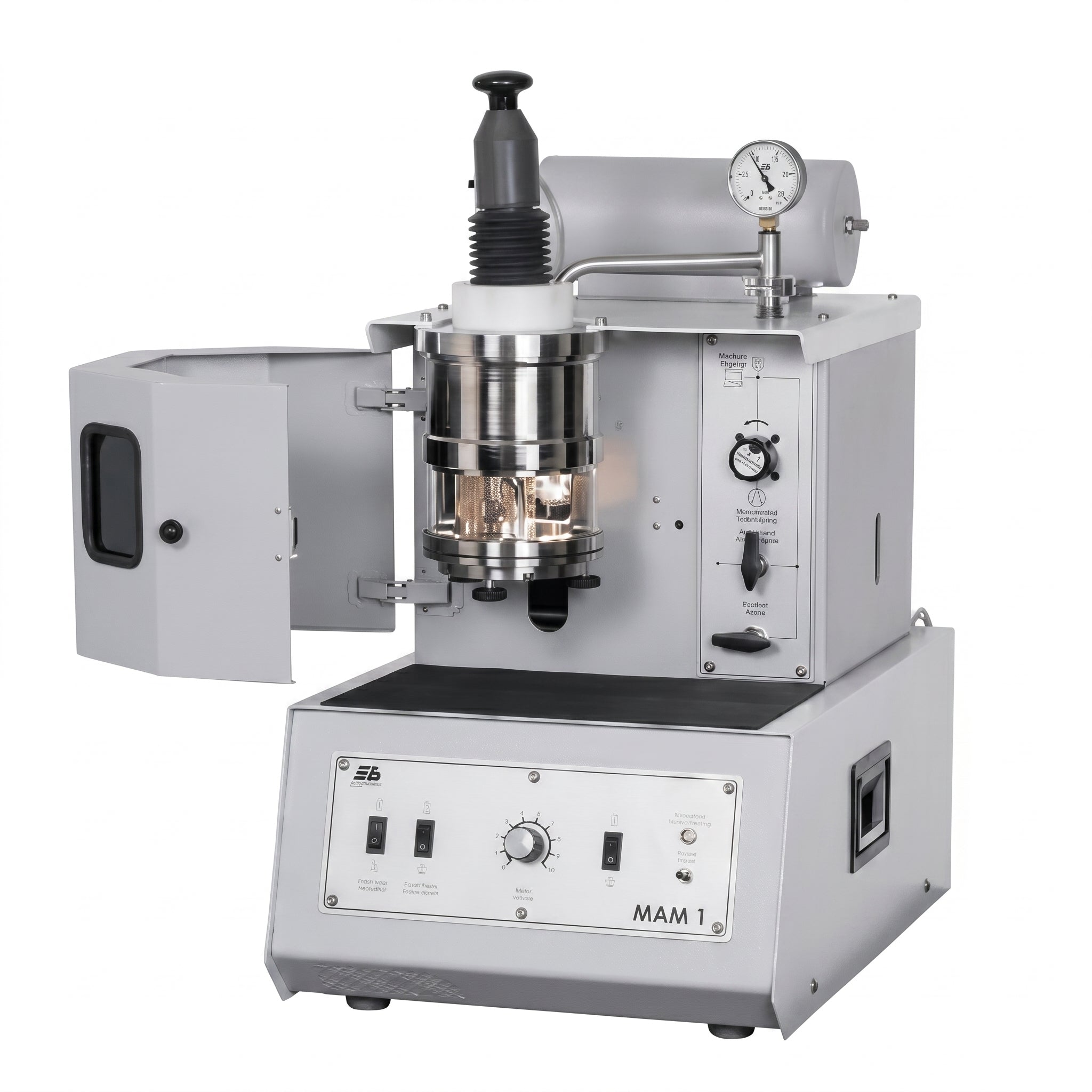 L-shaped tube with disk for Mini Arc Melter MAM-1, Part 8727 AI image