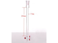 MSE PRO Plus Ears Chromatography Column, φ17mm, Effective Length 254mm, Gate Aperture: 2mm, 24/40