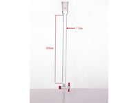 MSE PRO Chromatography Column, φ17mm, Effective Length 305mm, Aperture of the Gate: 2mm, 24/40