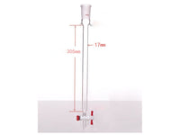 MSE PRO Plus Ears Chromatography Column, φ17mm, Effective Length 305mm, Gate Aperture: 2mm, 24/40