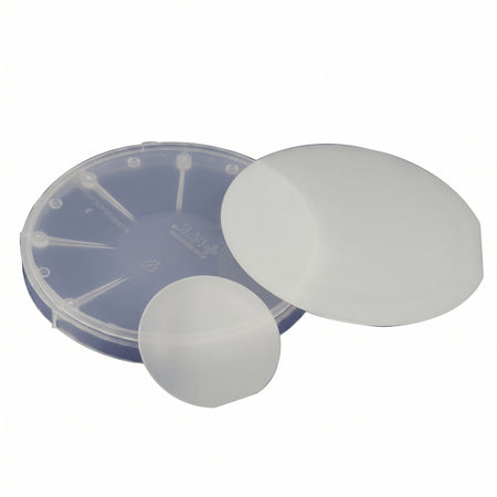 MSE PRO 4 inch Semi-Insulating Fe-doped GaN 4 um Gallium Nitride Template on Sapphire (0001) AI image