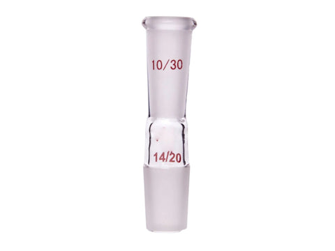 MSE PRO A-Type Joint (Large to Small), Upper Mouth: 10/30, Lower Mouth: 14/20 - MSE Supplies LLC