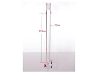 MSE PRO Chromatography Column, φ26mm, Effective Length 203mm, Aperture of the Gate: 2mm, 24/40