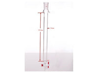 MSE PRO Sand Plate Chromatography Column with Ears, φ26mm, Effective Length 203mm, Gate Aperture: 2mm, 24/40