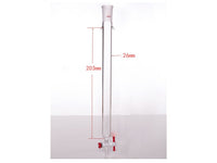 MSE PRO Plus Ears Chromatography Column, φ26mm, Effective Length 203mm, Gate Aperture: 2mm, 24/40