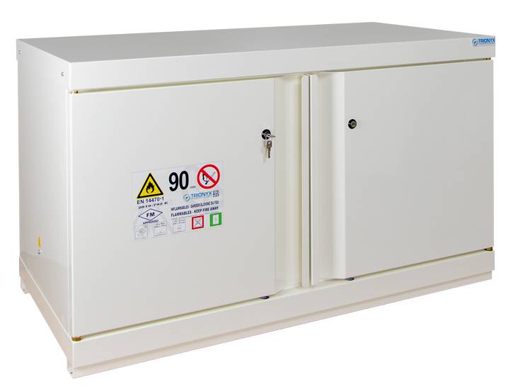 Ecosafe 2- Door Underbench Safety Cabinet Type 90 - With Waste Recovery - MSE Supplies LLC