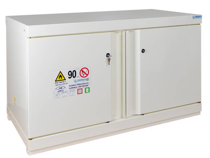 Ecosafe 2- Door Underbench Safety Cabinet Type 90 - 2 Compartments - MSE Supplies LLC