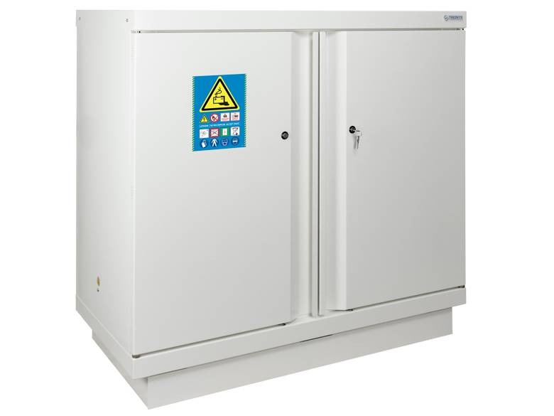 Ecosafe Security Cabinet 90 Min Lithium Batteries - Counter Cabinet 2 Doors to Equip - MSE Supplies LLC