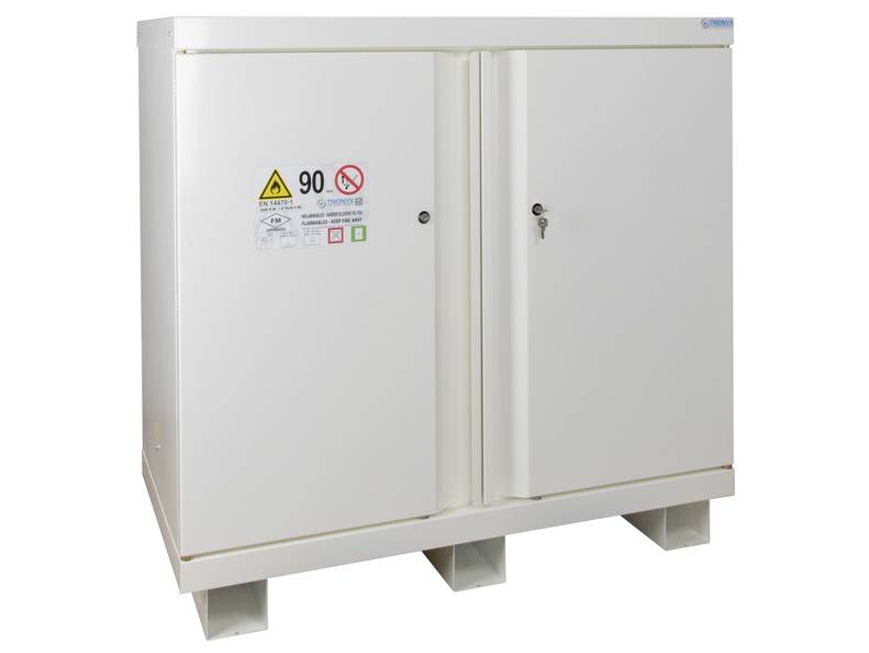 Ecosafe 2- Door Working Cover Safety Cabinet Type 90 - 3 Compartments - MSE Supplies LLC