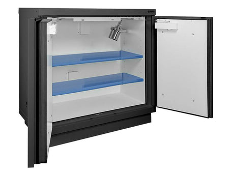 Ecosafe Low Security Cabinet 90 Min Lithium Batteries 2 Doors + 1 Fire Extinguisher Ex100li + 2 Shelves E35li Black - MSE Supplies LLC