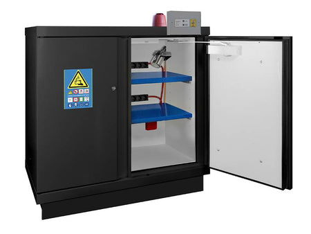 Ecosafe Low Safety Cabinet 90 Min For Lithium Batteries 2 Doors + VIG190 + 2 E35LI - MSE Supplies LLC