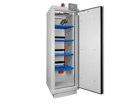 Ecosafe Safety Cabinet 90 Min Lithium Batteries Hight 1 Door - White - MSE Supplies LLC