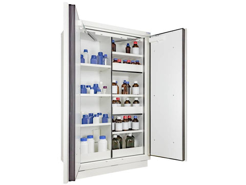Ecosafe 2- Door Tall Safety Cabinet Type 90 6 Shelves - 4 Compartments - MSE Supplies LLC