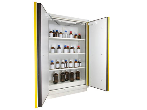 Ecosafe 2- Yellow Door Tall Safety Cabinet Type 90 - MSE Supplies LLC