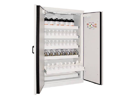 Ecosafe 2- Door Tall Safety Cabinet Type 90 with 5 Sliding Drawers - MSE Supplies LLC