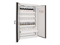 Ecosafe 2- Door Tall Safety Cabinet Type 90 with 5 Sliding Drawers - MSE Supplies LLC