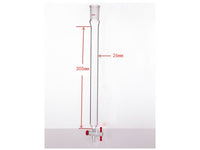 MSE PRO Chromatography Column, φ26mm, Effective Length 305mm, Aperture of the Gate: 2mm, 24/40
