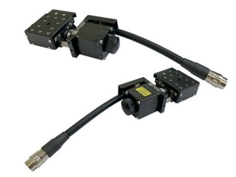 MSE PRO Stepper Motorized Aluminum Alloy Goniometer Stages (Right Hand, Angel ±8°, 40x40mm) - MSE Supplies LLC