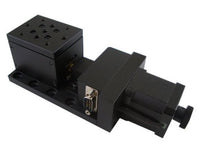 MSE PRO Stepper Motorized Aluminum Alloy Lifting Stages (Travel 5mm, 50x64mm) - MSE Supplies LLC