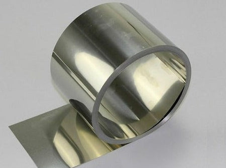 MSE PRO 316L Stainless Steel Foil (4000 x 300 x 0.1 mm) as Substrate for Battery Research, Film Deposition and Catalysis, Battery Consumables, MSE Supplies LLC, MSE Supplies