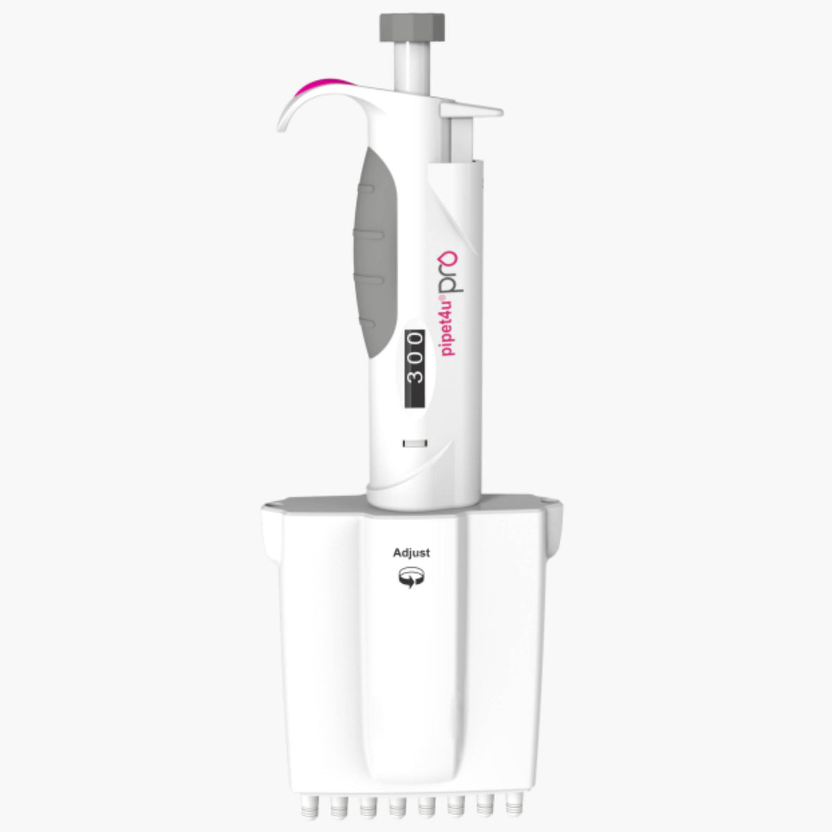 AHN pipet4u®Pro 30-300 µl 8-channel Mechanical Pipettes