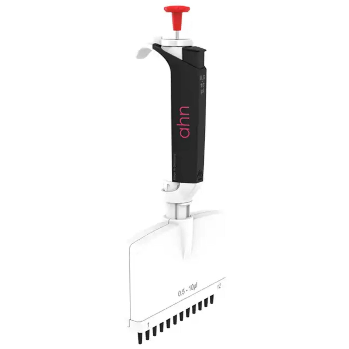 AHN myPette® EL³ 12- Channel Mechanical Pipettes(6 volume ranges)