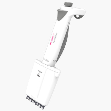 AHN pipet4u® 2.5-50 μL Revolution 8 Channel Electronic Pipette