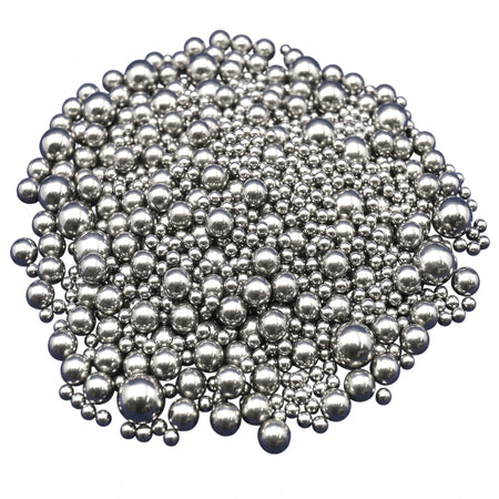 MSE PRO Milling Media Set for 500 ml 304SS Roller Mill Jar AI image