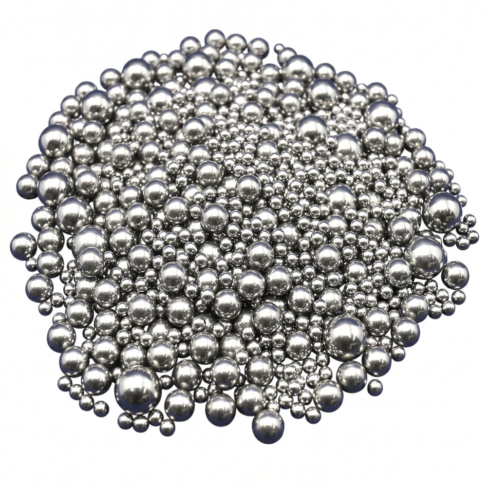 MSE PRO Milling Media Set for 500 ml 304SS Roller Mill Jar AI image