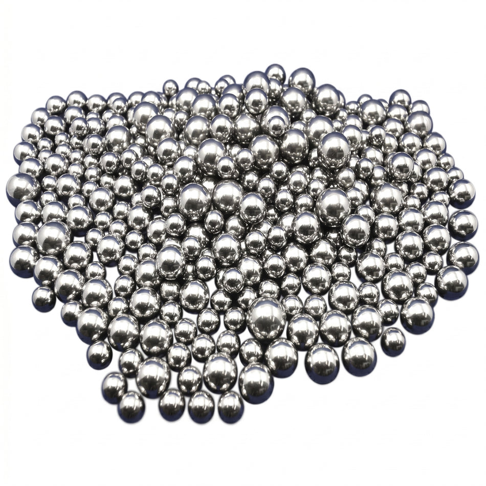 MSE PRO Milling Media Set for 3L 304SS Roller Mill Jar AI image
